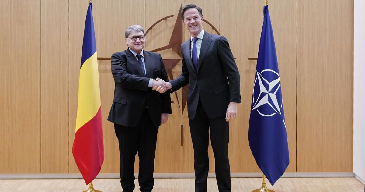 Ministrul de Externe a avut o întâlnire cu secretarul general al NATO, Mark Rutte, pentru a discuta despre acțiunile maligne ale Rusiei.