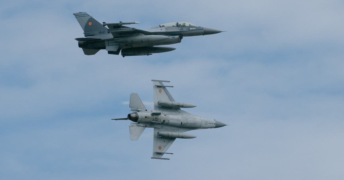 Alertă de știri: Atac cu drone rusești la granița României. Armata română a trimis două avioane F-16 în zbor.
