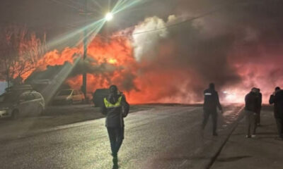 Incendiu devastator în Crevedia: Persoane afectate de tragedia din 2023, din nou pe drumuri. „Tot ce reușisem să construim, e ars tot.”