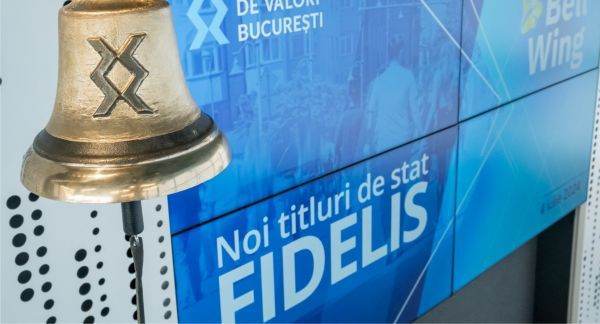 Titlurile de stat Fidelis emise în noiembrie de Ministerul Finanțelor încep tranzacționarea la BVB.