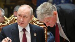 Rusia nu a primit nimic oficial din partea SUA referitor la planul de pace pentru Ucraina, afirmă Kremlinul.