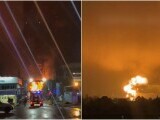 Centrala electrică Șatura de lângă Moscova a fost atacată de drone ucrainene. Trei transformatoare au fost afectate de incendiu.