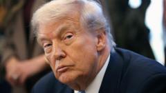 Trump afirmă că spațiul aerian din jurul Venezuelei este închis.
