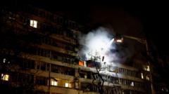 Rusia și Ucraina au schimbat lovituri mortale în timpul nopții.