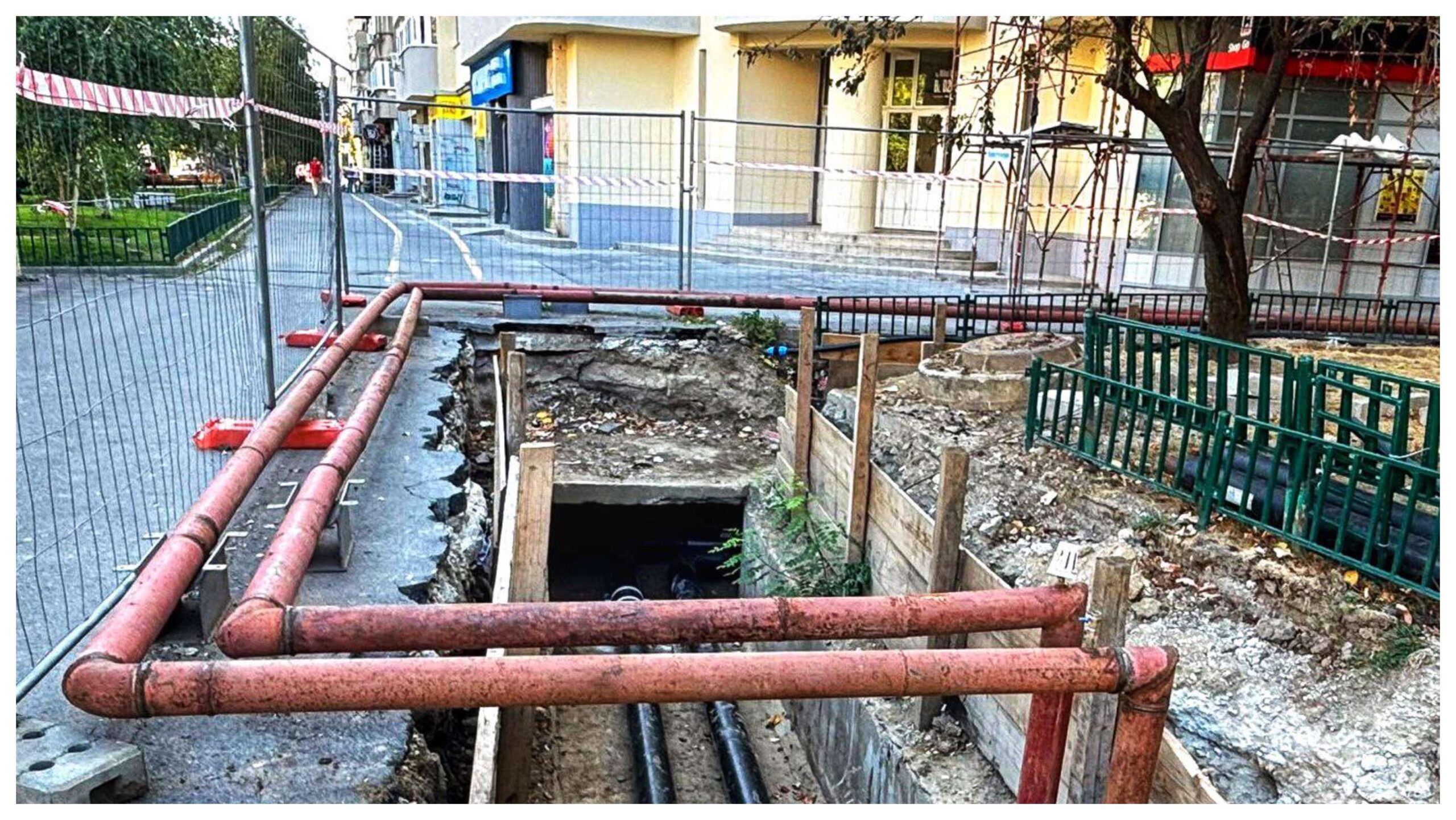 Finalizarea a două noi tronsoane de termoficare pe Magistrala II Sud: 650 m de conducte moderne pe Șoseaua Mihai Bravu.