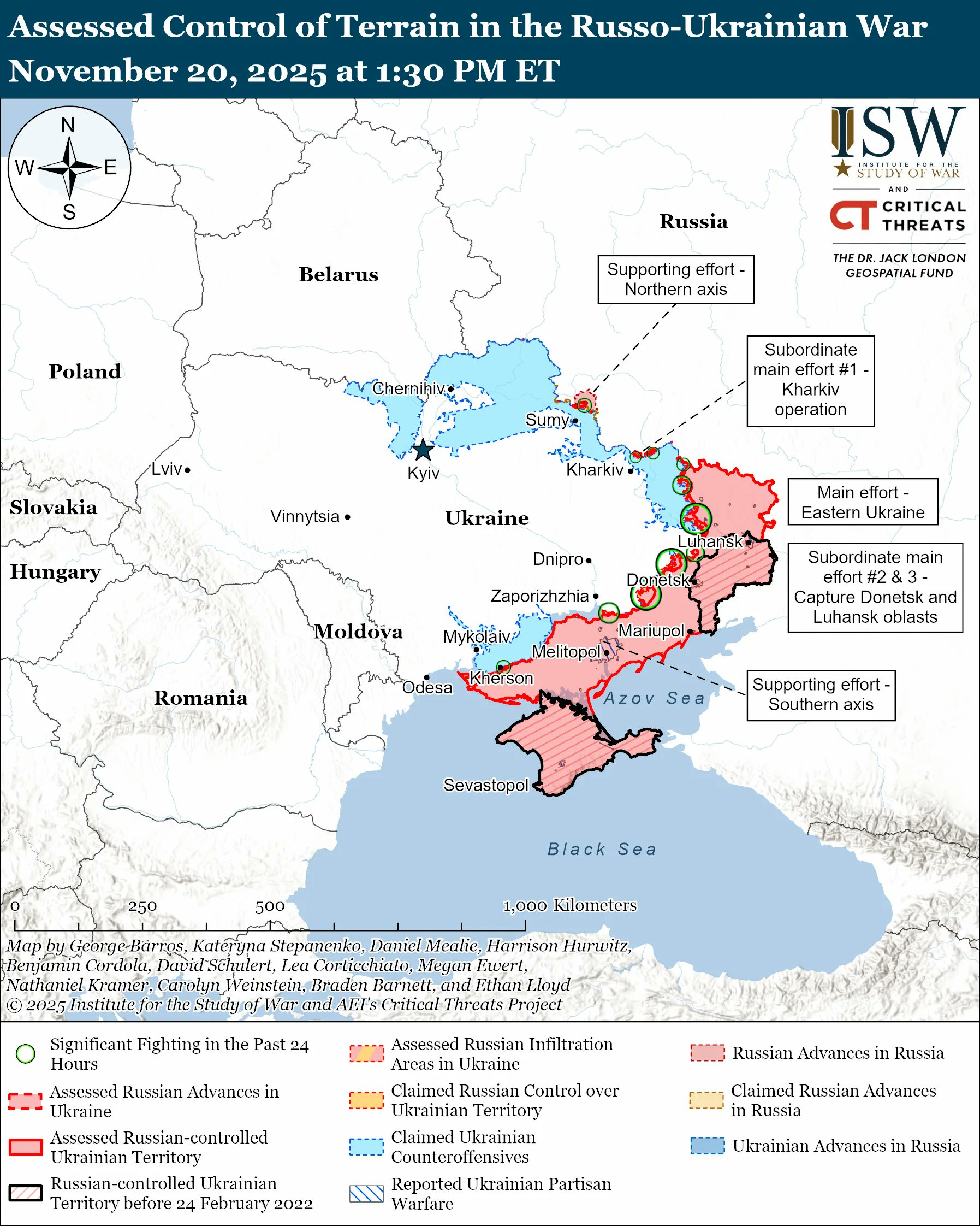 Strategia americană pentru Ucraina: Rusia ar obține fără confruntare o suprafață similară cu cea a Luxemburgului.