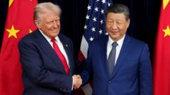 Trump anunță că va vizita China în aprilie după o convorbire cu Xi