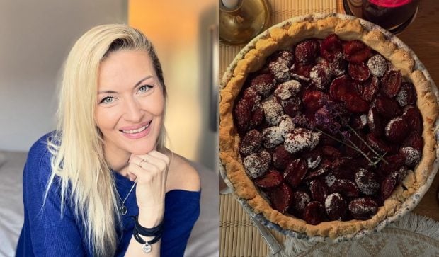Tarta cu prune, desertul care a încântat familia Elwirei Petre. Rețeta detaliată pas cu pas.