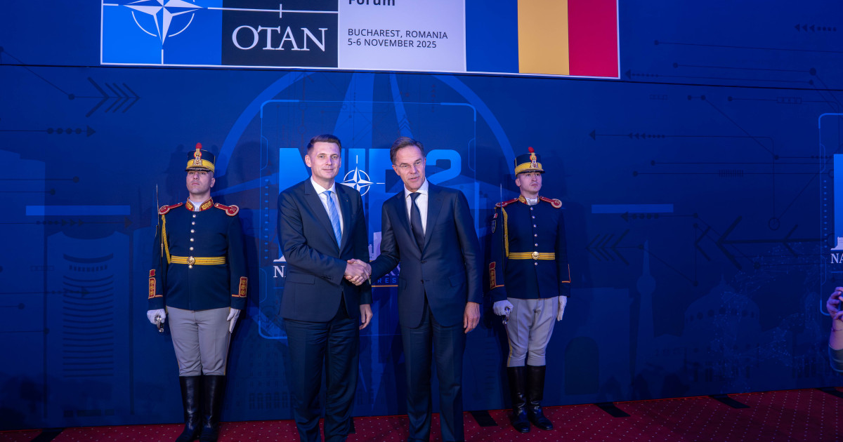 Mark Rutte, întâlniri cu președinții Senatului și Camerei Deputaților: „România este o țară sigură, protejată de Alianță”