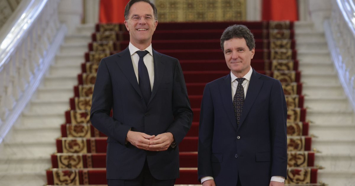 Live Nicușor Dan: Am avut o discuție cu Mark Rutte despre situația de securitate, Santinela Estică și programul NATO pentru apărarea aeriană.
