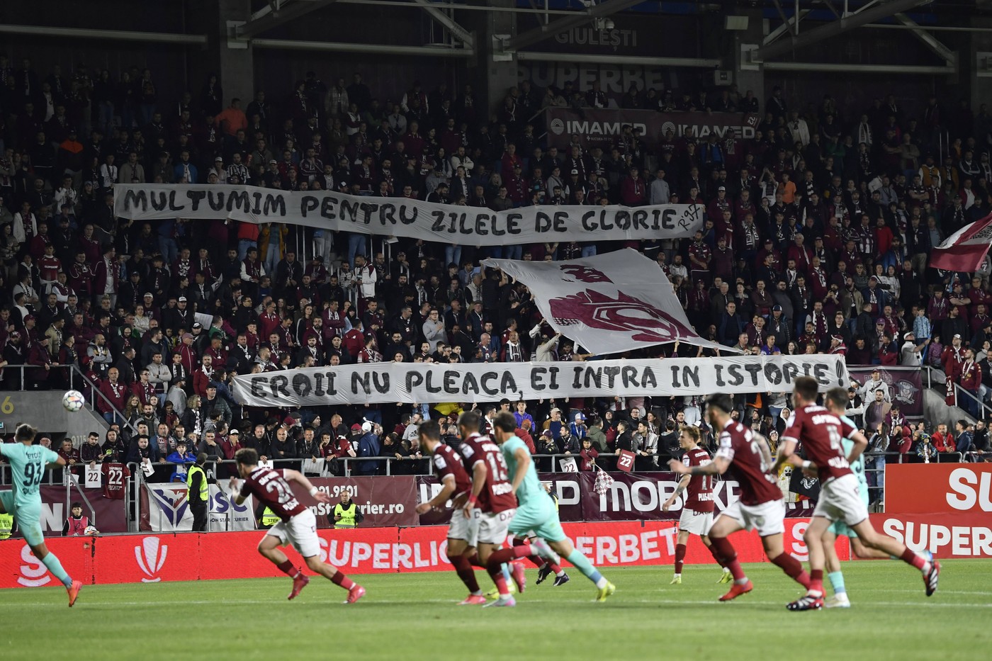 SuperLiga: Derbi „feroviar” la Cluj între un CFR aflat în dificultate și un Rapid care nu a mai suferit înfrângere în deplasare din martie