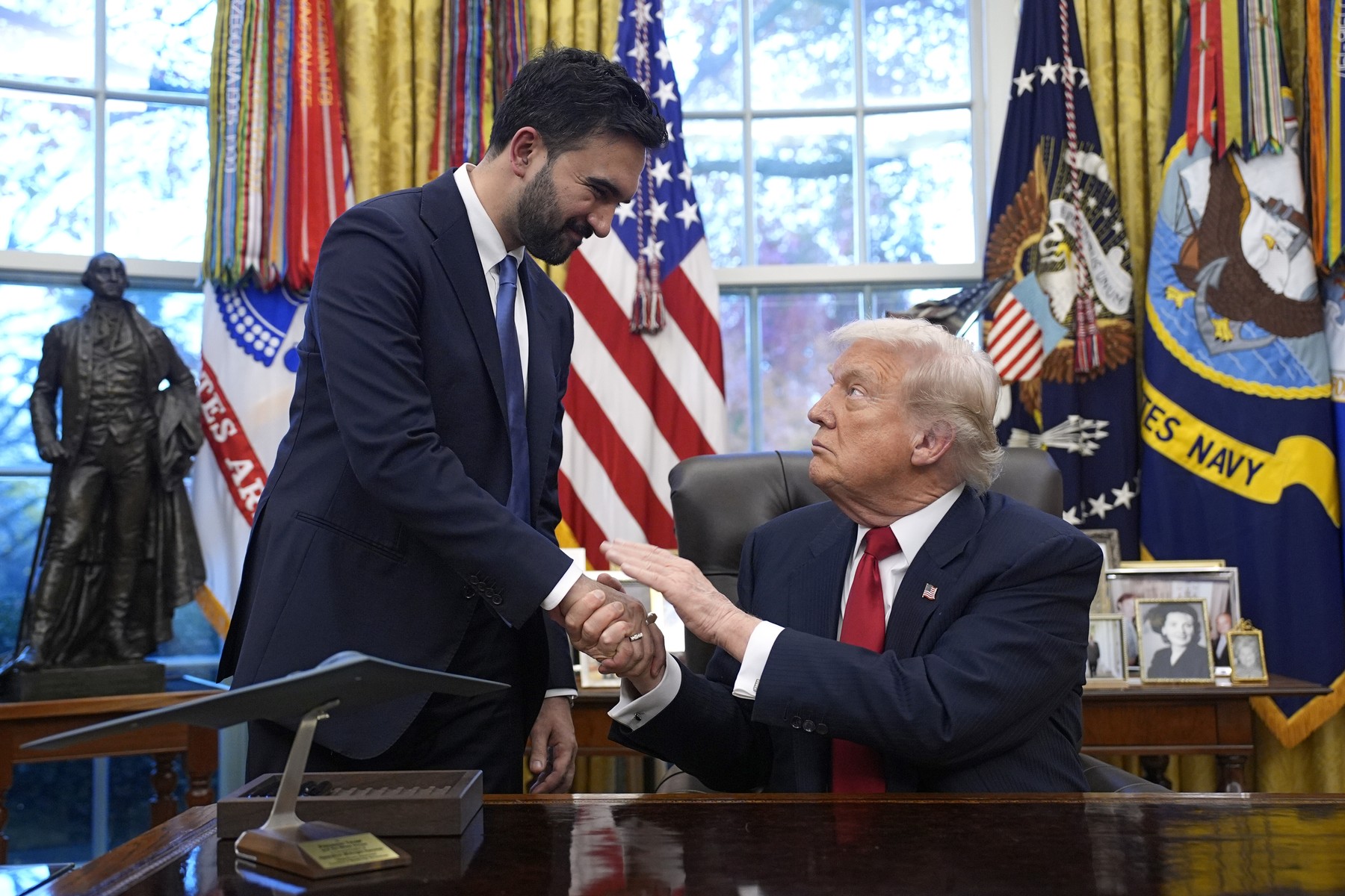 Donald Trump și noul primar al New York-ului, întâlnire surprinzătoare în Biroul Oval: „Îl voi susține” / Aspecte esențiale discutate în întâlnire