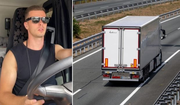 Alex, șofer de TIR pe rute internaționale, se odihnește 12 ore pe zi și obține un venit lunar de 5.000 de euro.