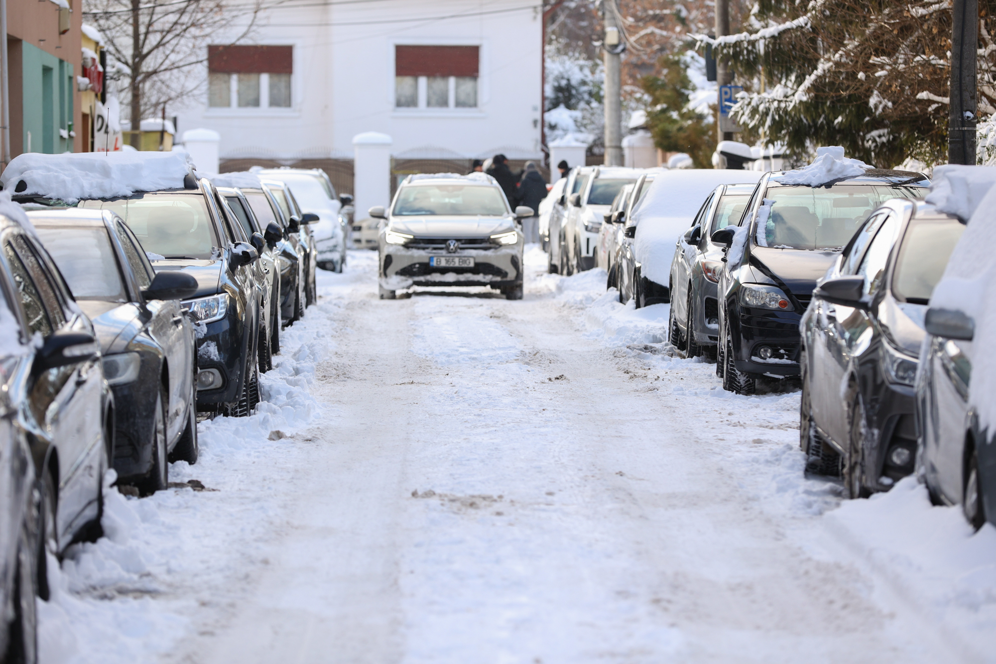 Ninsori în București, sâmbătă noapte / Informații meteorologice actuale pentru Capitală