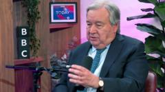 Statele Unite consideră că puterea sa este mai importantă decât dreptul internațional, afirmă șeful ONU pentru BBC.