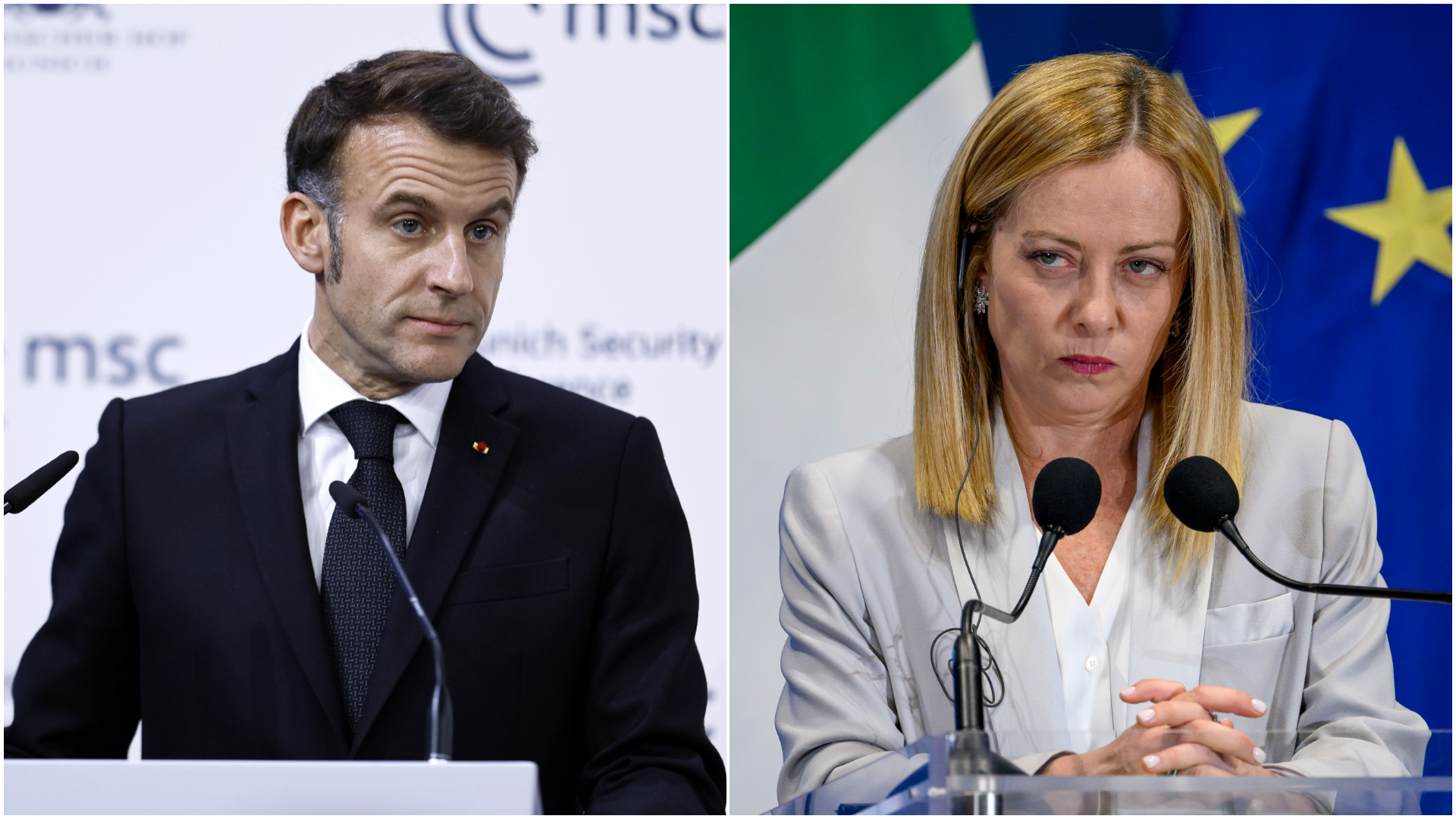 Giorgia Meloni și Emmanuel Macron au decis să amâne prima întâlnire la nivel înalt. Relația dintre cei doi este caracterizată de tensiuni.