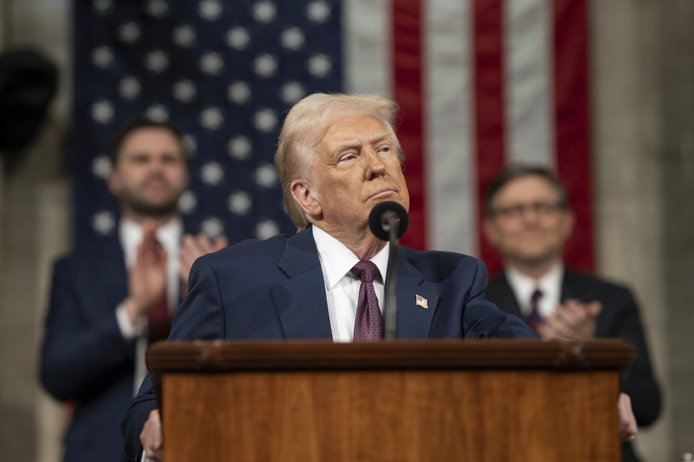 Anunțurile anticipate ale lui Donald Trump din discursul privind starea națiunii pe care îl va susține în această seară, după un an tumultuos la Casa Albă