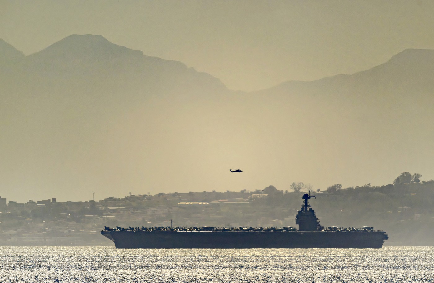 Marinarii americani se plâng de toaletele înfundate de pe USS Gerald R Ford, cel mai mare portavion din lume, aflat în Orientul Mijlociu.