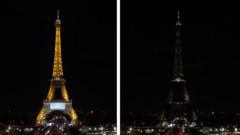 Observați: Reperele globale emblematice sting luminile pentru Ora Pământului
