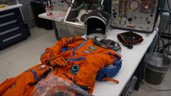 În interiorul laboratorului de costume spațiale pentru lună al NASA înainte de lansarea Artemis