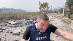 Atacul israelian lângă jurnalistul britanic nu este generat de inteligența artificială.