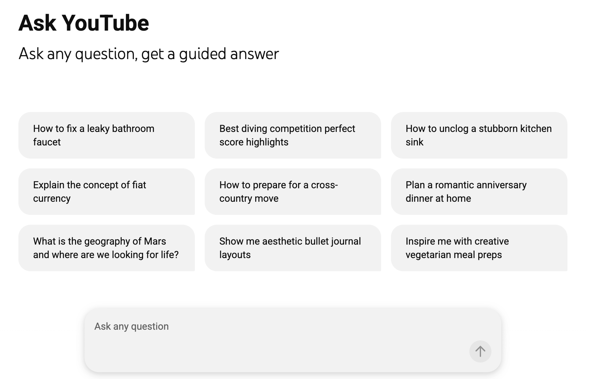 Google testează un chatbot AI pentru căutările pe YouTube.