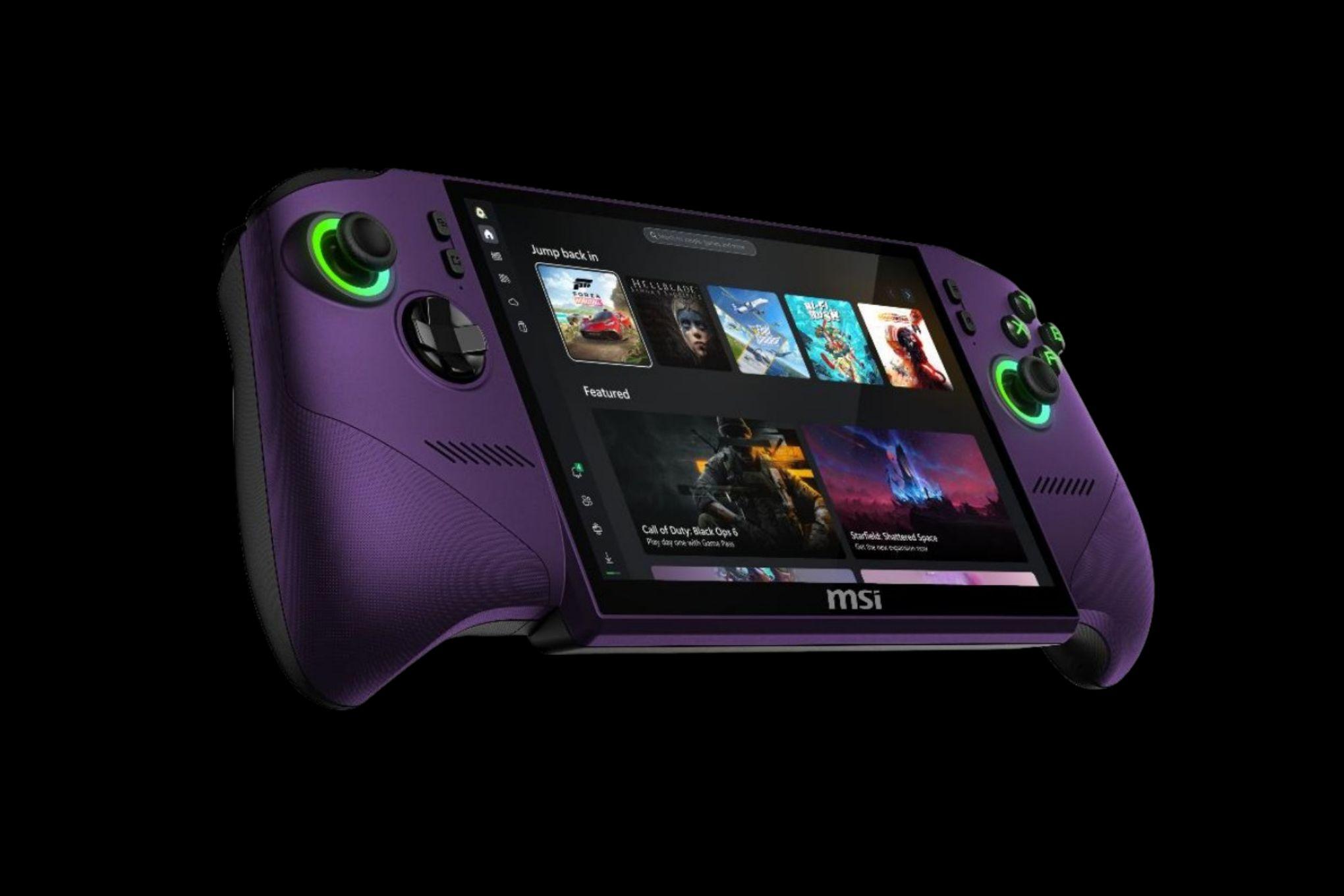 Acesta este noul dispozitiv portabil de gaming Claw 8 EX AI Plus de la MSI.