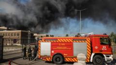 Atac mortal asupra unui depozit din Kiev determină evacuări