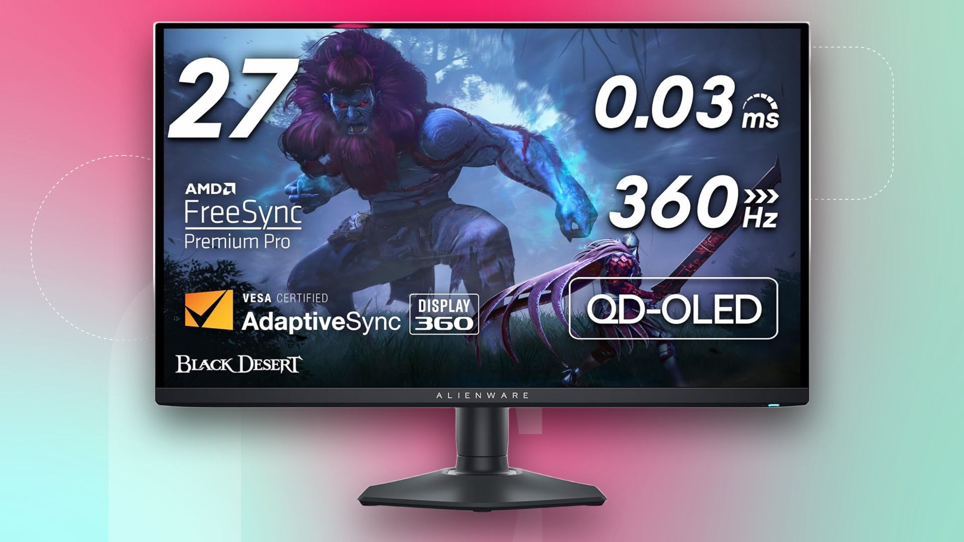 Economisește 150 de dolari la acest monitor de gaming Alienware OLED cu o rată de refresh extrem de rapidă.