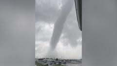 Tornadele au atins solul în New York și Delaware