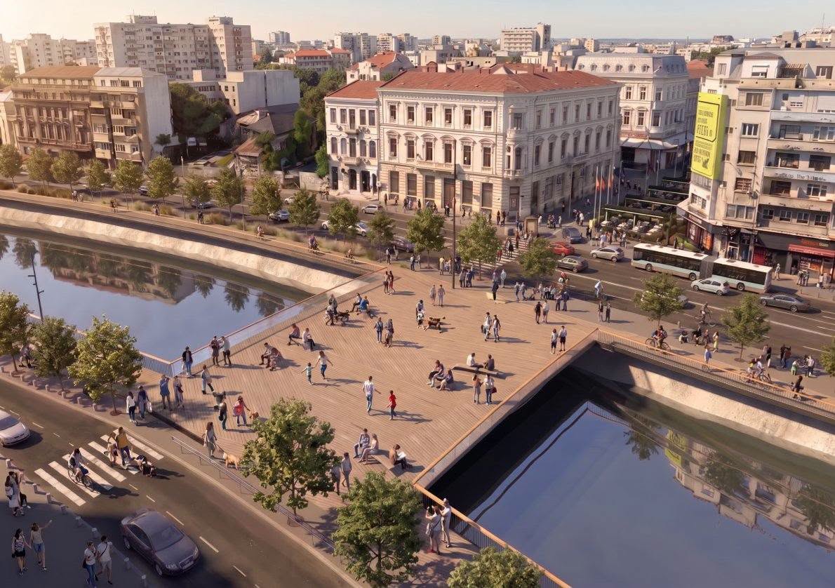 Podul Calicilor deasupra Dâmboviței va fi reconstruit la aproape un secol de la distrugerea sa. Primăria Capitalei a inițiat licitația.