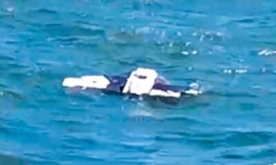 Al treilea fragment de dronă adus de mare pe litoral într-o singură zi a fost găsit pe plaja Modern din Constanța.