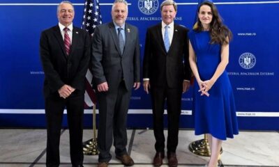 Ministrul Țoiu discută despre prezența trupelor SUA în România cu o delegație a Congresului american.