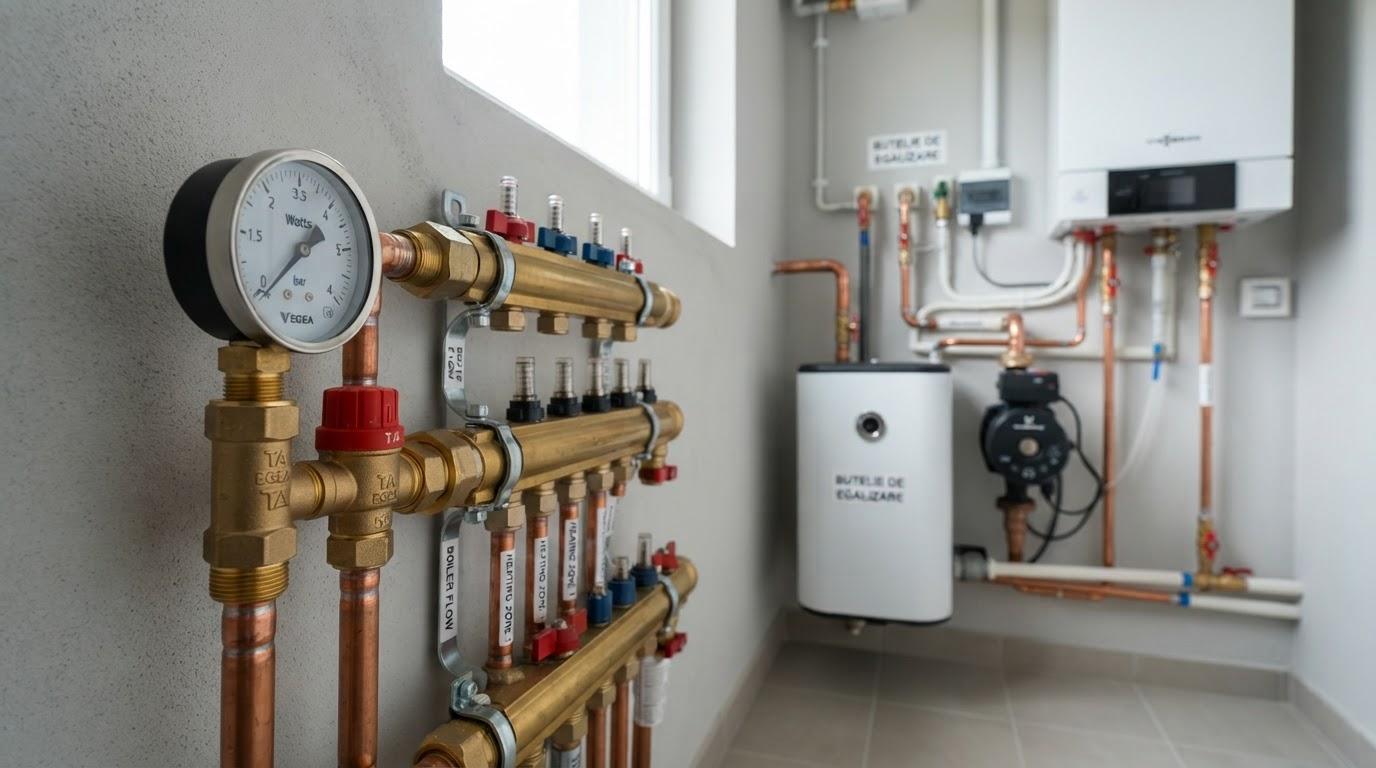 Verificarea de făcut înainte de pornirea centralei