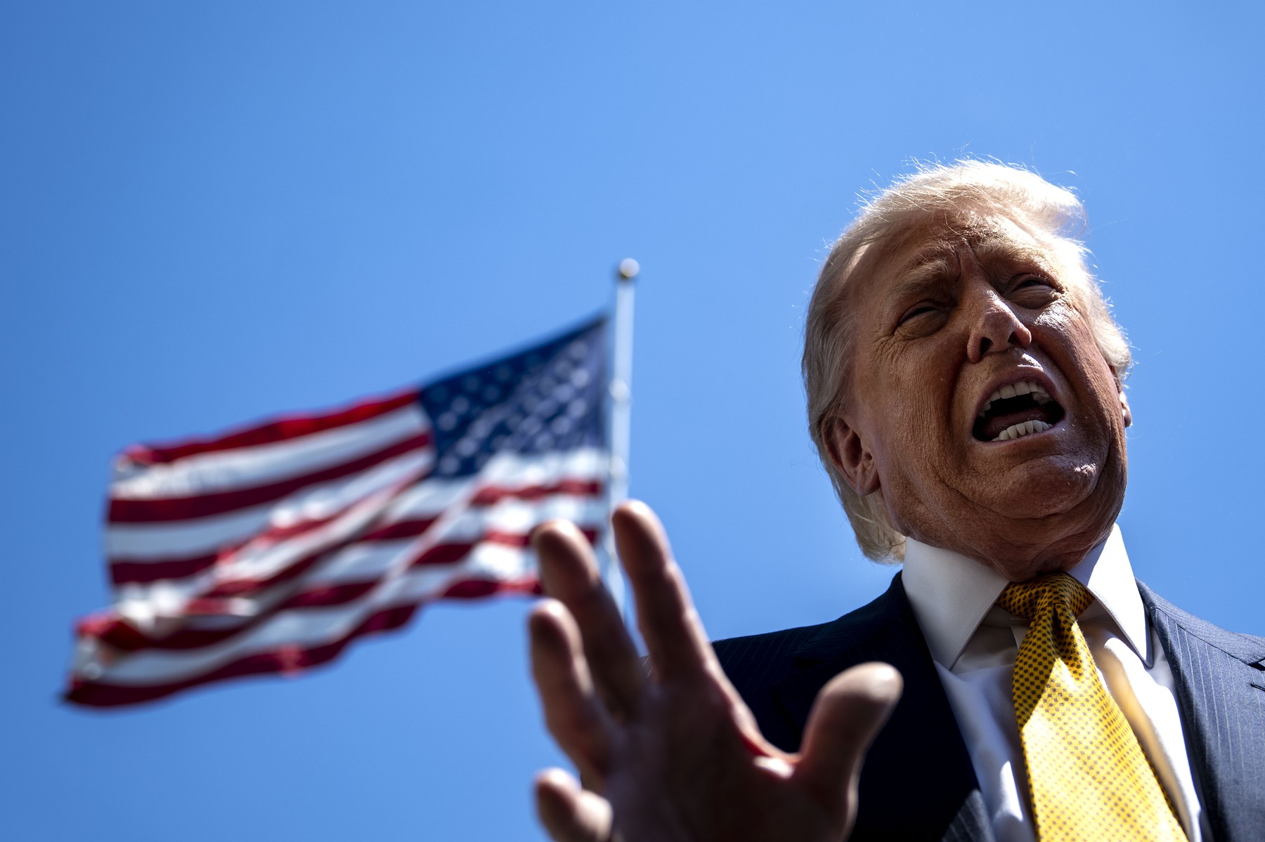 Trump afirmă că ar putea „rezolva” și un posibil conflict pentru Insulele Falkland.