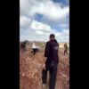 Momentul șocant în care un palestinian este împușcat în picior de trupele israeliene.